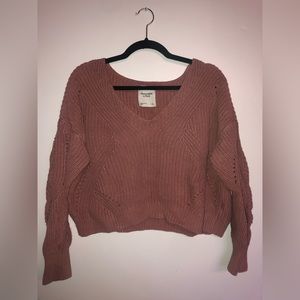 Abercrombie and Fitch Cropped Sweater